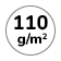 Grammatura 110 g/m2