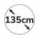 Diametro Ombrello 135 cm