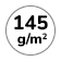 Grammatura 145 g/m2