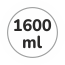 Capacità 1600 ml