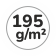 Grammatura 195 g/m2