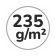 Grammatura 235 g/m2