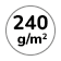 Grammatura 240 g/m2