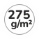 Grammatura 275 g/m2