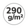 Grammatura 290 g/m2