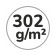 Grammatura 302 g/m2
