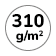 Grammatura 310 g/m2