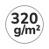 Grammatura 320 g/m2