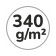 Grammatura 340 g/m2
