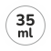Capacità 35 ml