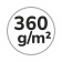 Grammatura 360 g/m2