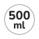Capacità 500 ml