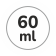 Capacità 60 ml