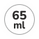 Capacità 65 ml