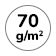 Grammatura 70 g/m2