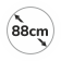 Diametro Ombrello 88 cm