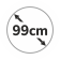 Diametro Ombrello 99 cm