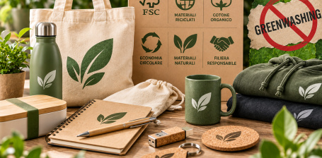 Gadget Eco-Friendly: Come evitare il greenwashing e scegliere materiali davvero sostenibili Gheddi