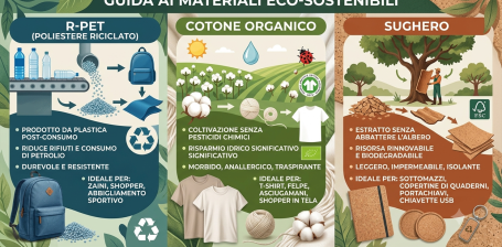 Guida ai Materiali Eco-Sostenibili: R-PET, Cotone Organico e Sughero — Cosa Cambia Davvero Gheddi