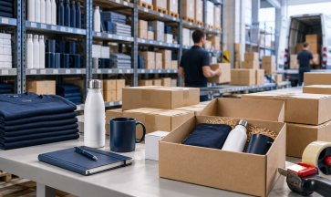 Logistica e Stoccaggio Gadget: Come gestire grandi volumi senza occupare spazio in azienda Gheddi