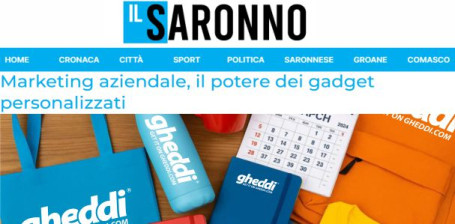 Perché i gadget personalizzati funzionano ancora? Gheddi.com ne parla Il Saronno Gheddi