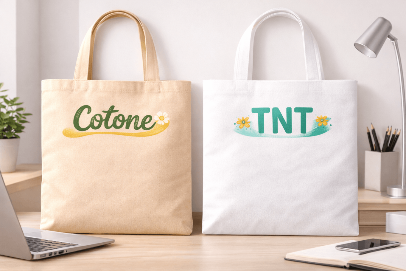 Shopper in cotone o TNT? Guida alla scelta della borsa personalizzata perfetta per le tue esigenze.