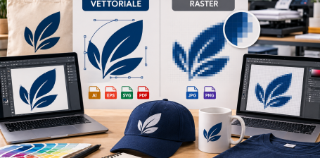 Vettoriale o Raster? Guida pratica ai file di stampa per evitare errori e ritardi Gheddi