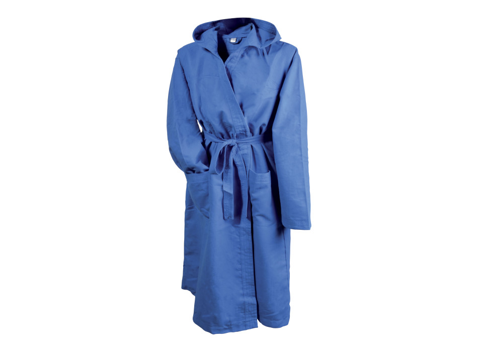 Accappatoio in microfibra di poliestere (170 g/m2) ultra-assorbente confezionato