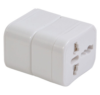Adattatore prese universale con custodia in plastica