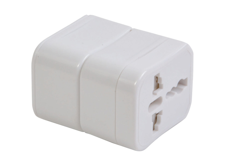 Adattatore prese universale con custodia in plastica