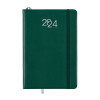 Agenda giornaliera 2024 con copertina in PU con elastico - Scatola su richiesta Art. 23799