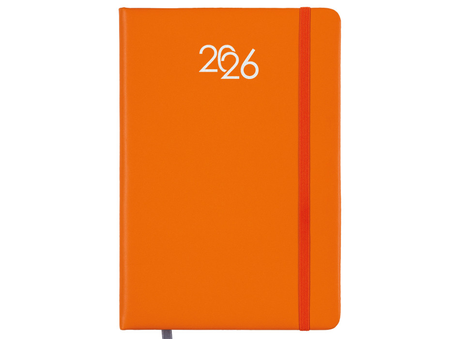 Agenda giornaliera 2026 con copertina rigida in PU
