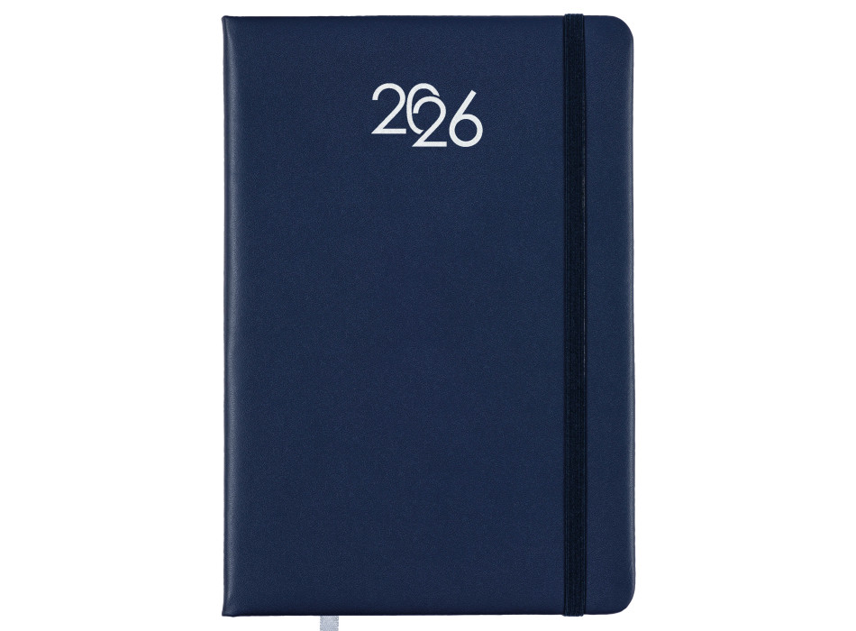 Agenda giornaliera 2026 con copertina rigida in PU