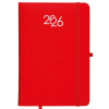 Agenda giornaliera 2026, copertina rigida in PU termovirante con impuntura perimetrale