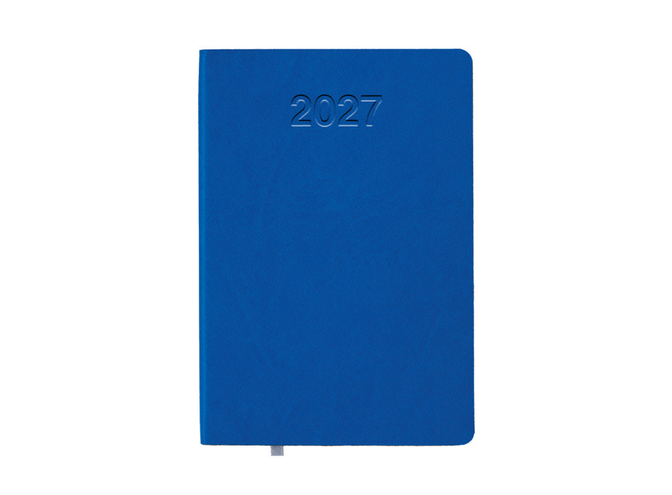 Agenda giornaliera 2027 con copertina flessibile in PU termovirante Gheddi