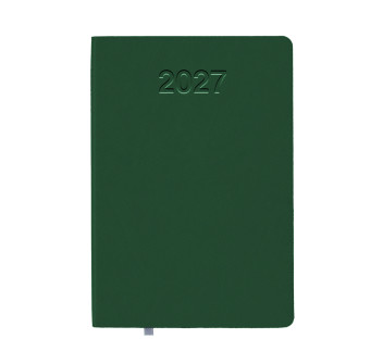 Agenda giornaliera 2027 con copertina flessibile in PU termovirante Gheddi