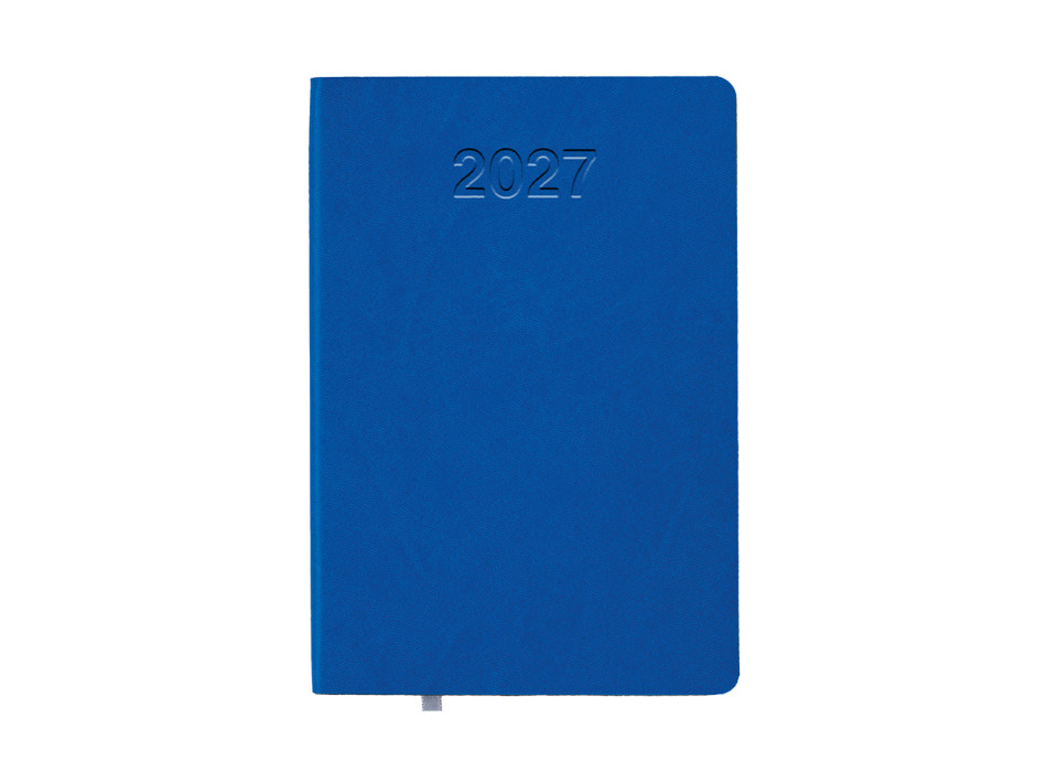Agenda giornaliera 2027 con copertina flessibile in PU termovirante Gheddi