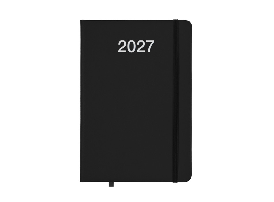 Agenda giornaliera 2027 con copertina rigida in PU Gheddi