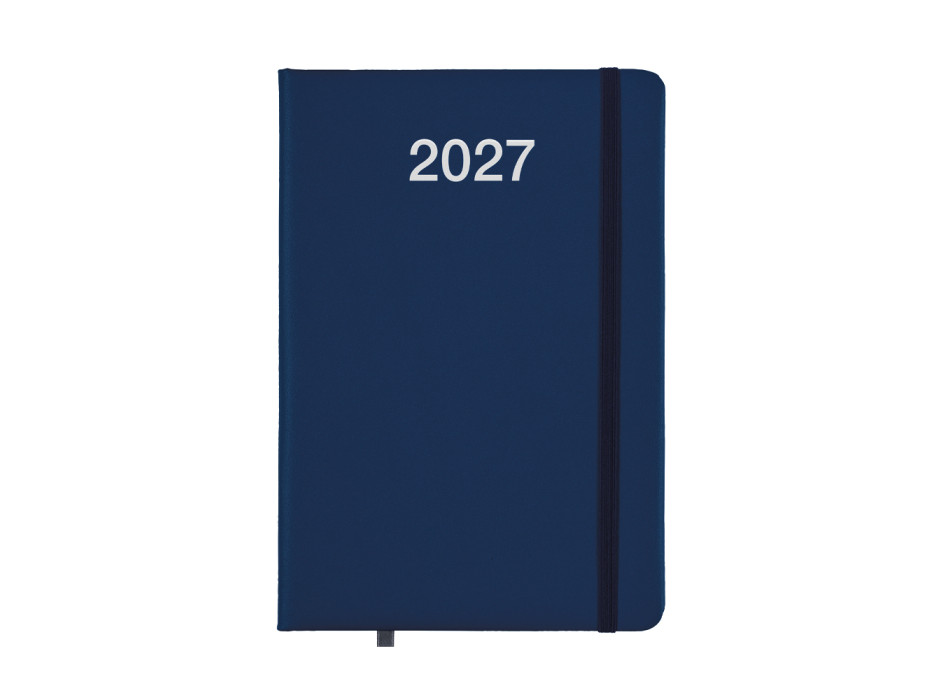 Agenda giornaliera 2027 con copertina rigida in PU Gheddi