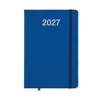 Agenda giornaliera 2027 con copertina rigida in PU Gheddi