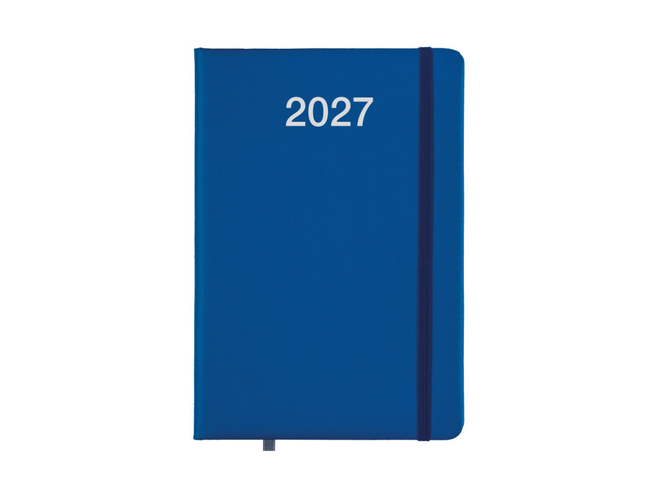 Agenda giornaliera 2027 con copertina rigida in PU Gheddi