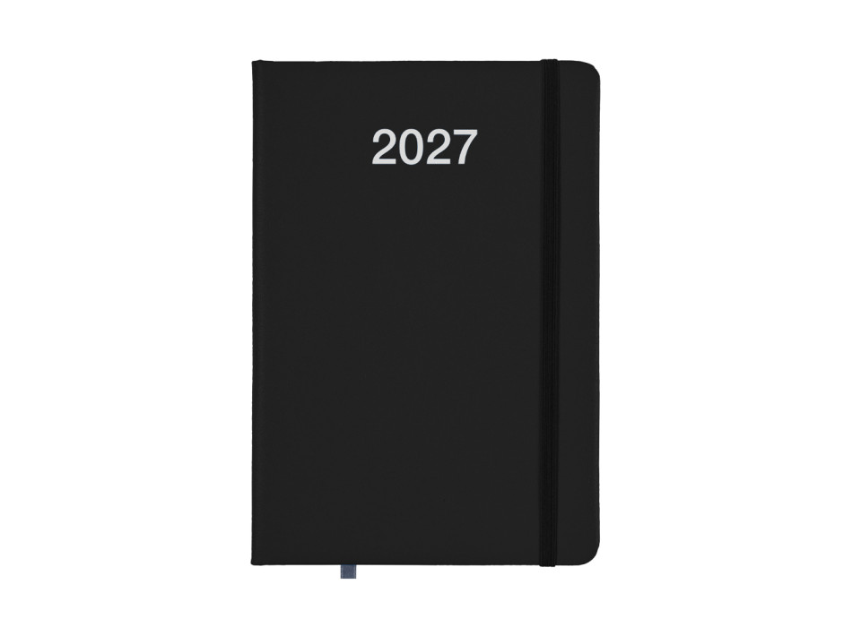 Agenda giornaliera 2027 con copertina rigida in PU Gheddi