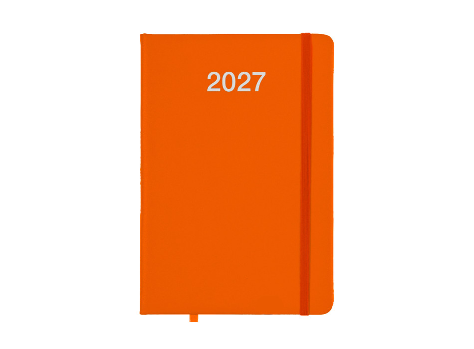 Agenda giornaliera 2027 con copertina rigida in PU Gheddi
