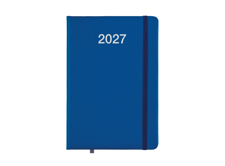 Agenda giornaliera 2027 con copertina rigida in PU Gheddi