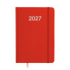 Agenda giornaliera 2027, copertina rigida in cartoncino laminato Gheddi