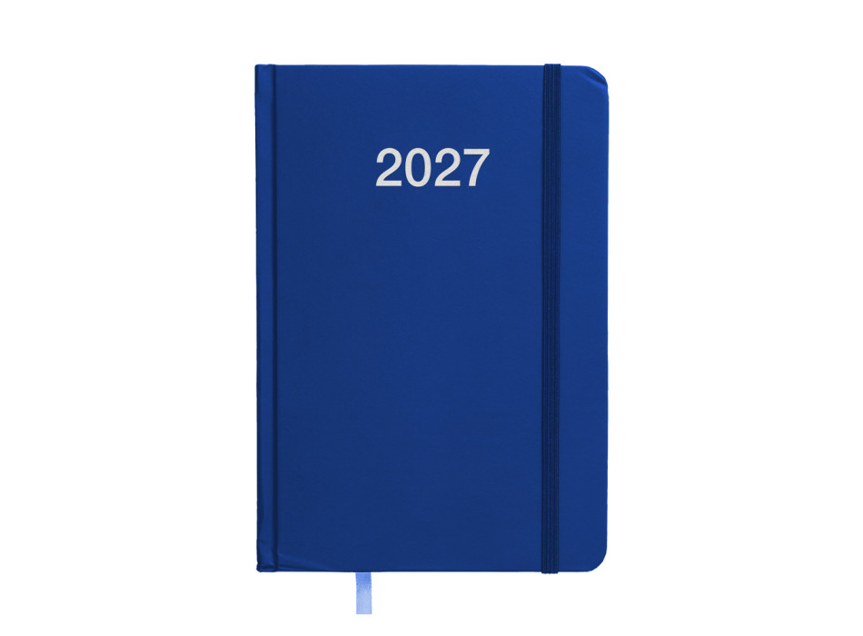 Agenda giornaliera 2027, copertina rigida in cartoncino laminato Gheddi