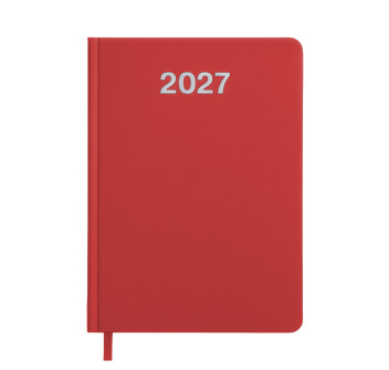 Agenda giornaliera 2027. Copertina rigida in cartoncino laminato opaco. Gheddi
