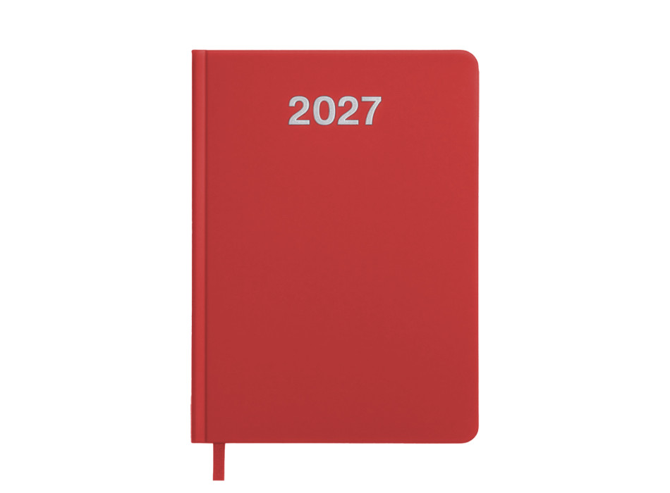 Agenda giornaliera 2027. Copertina rigida in cartoncino laminato opaco. Gheddi