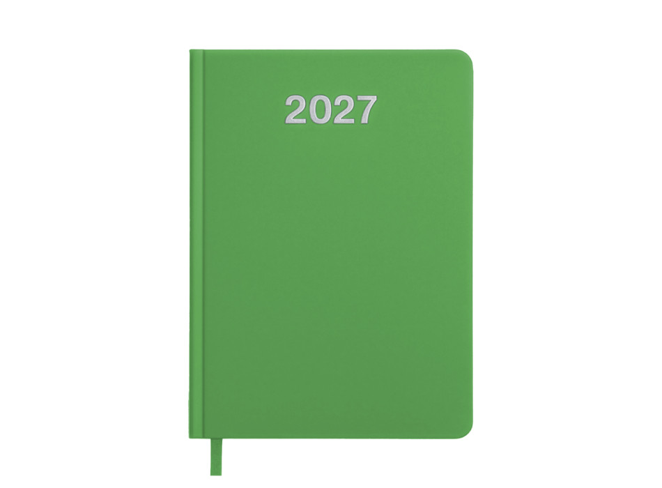 Agenda giornaliera 2027. Copertina rigida in cartoncino laminato opaco. Gheddi