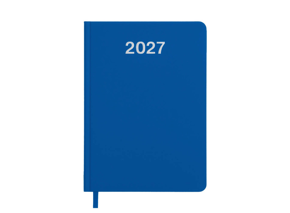 Agenda giornaliera 2027. Copertina rigida in cartoncino laminato opaco Gheddi